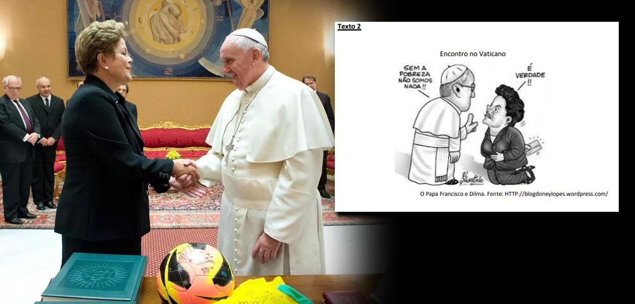 Dilma Rousseff e Papa Francisco