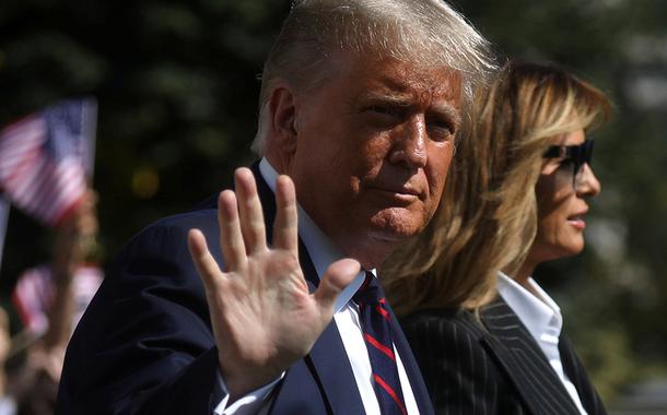 Presidente dos EUA, Donald Trump, em Washington 29/09/2020