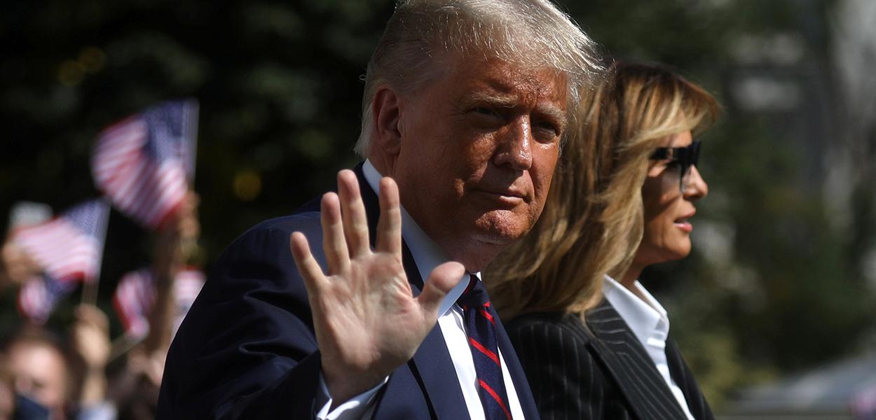 Presidente dos EUA, Donald Trump, em Washington 29/09/2020