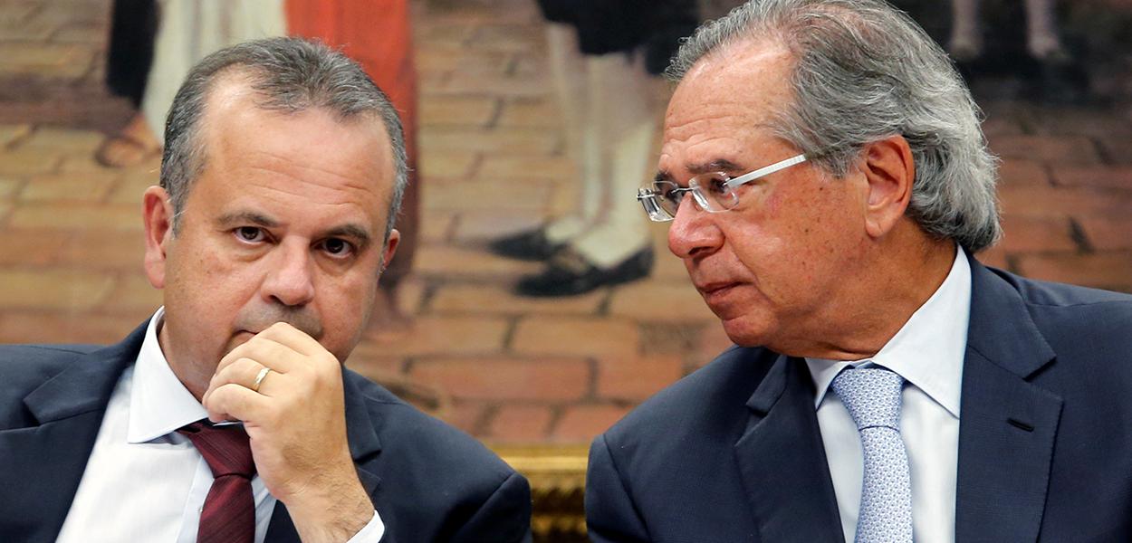 Rogério Marinho e Paulo Guedes