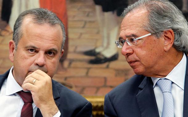 Rogério Marinho e Paulo Guedes