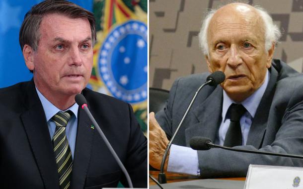 Jair Bolsonaro e Rubens Ricupero