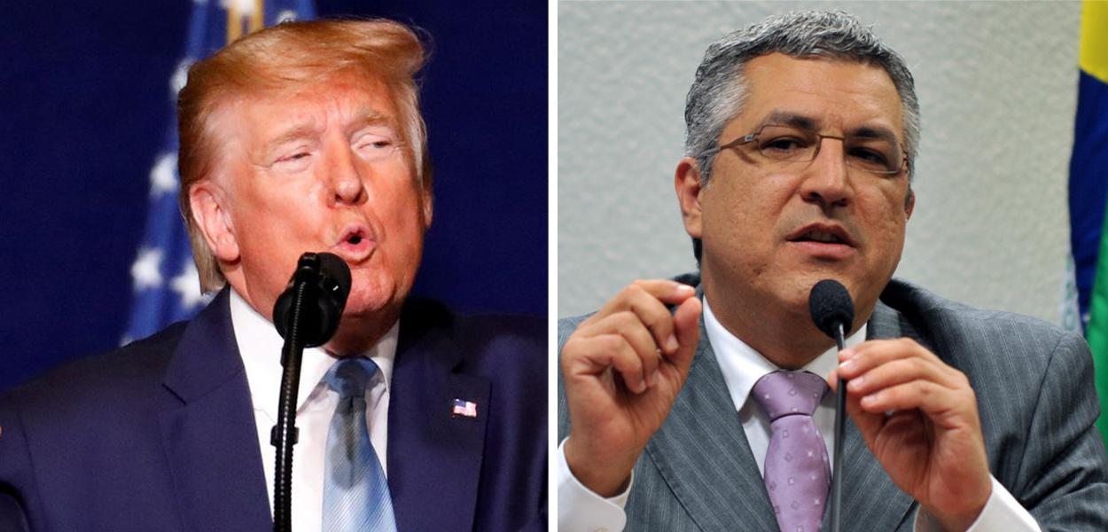 Donald Trump e Alexandre Padilha