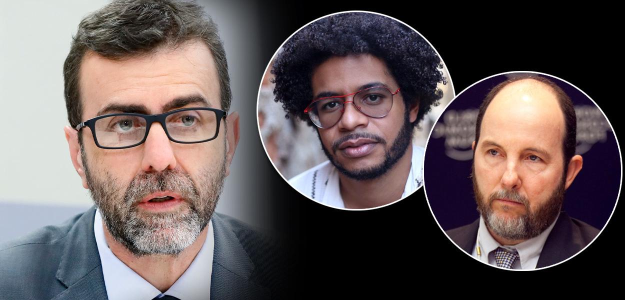 Marcelo Freixo, Wesley Teixeira e Armínio Fraga