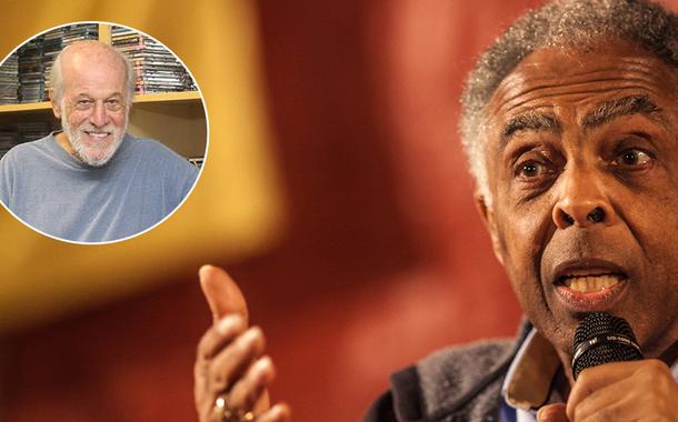 Zuza Homem de Mello e Gilberto Gil