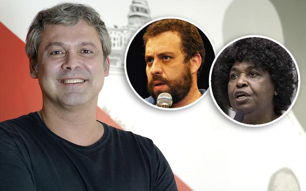 Lindbergh Farias, Guilherme Boulos e Benedita da Silva
