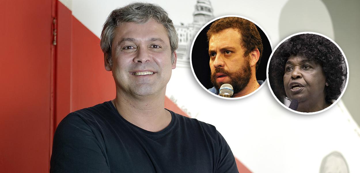 Lindbergh Farias, Guilherme Boulos e Benedita da Silva