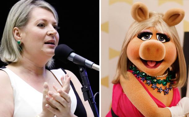 Joice Hasselman e Miss Pig