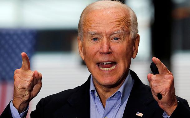 Joe Biden durante evento de campanha em Pittsburgh 30/09/2020