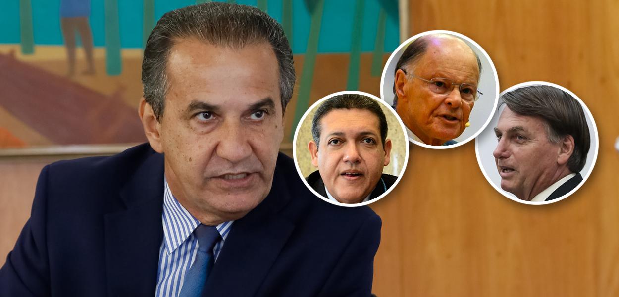 Silas Malafaia, Kassio Nunes, Edir Macedo e Bolsonaro
