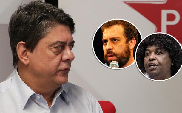 Wadih Damous, Guilherme Boulos e Benedita da Silva