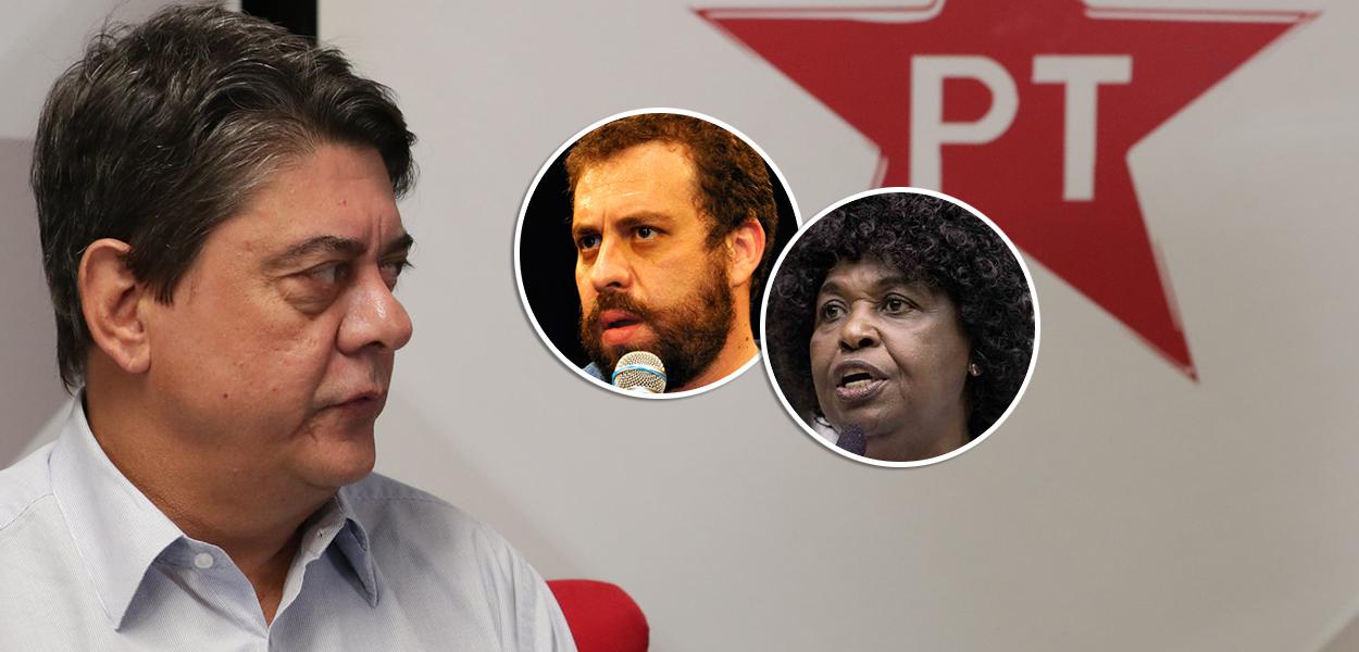 Wadih Damous, Guilherme Boulos e Benedita da Silva