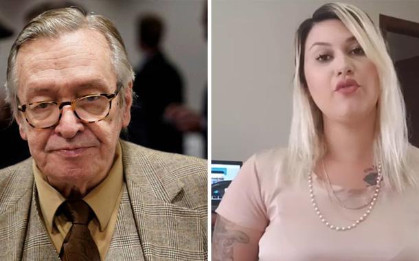 Olavo de Carvalho e Sara Winter
