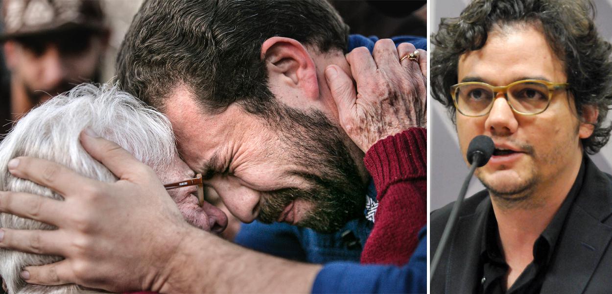 Luiza Erundina, Guilherme Boulos e Wagner Moura