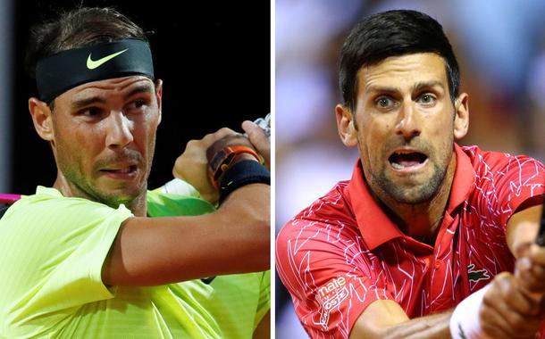 Rafael Nadal e Novak Djokovic