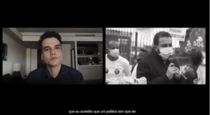 Wagner Moura e Boulos