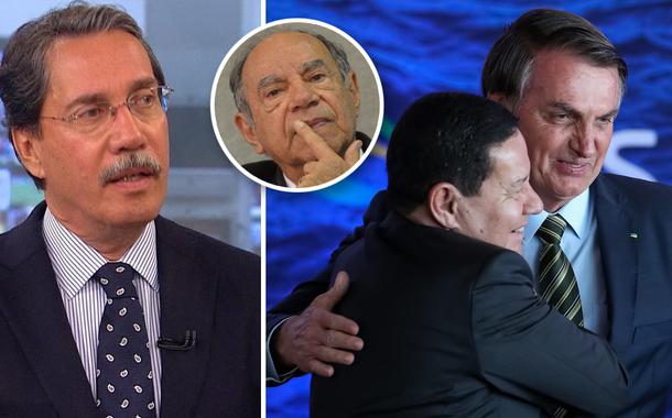 Merval Pereira, torturado Ustra, Hamilton Mourão e Jair Bolsonaro