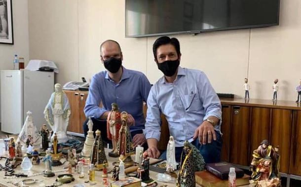 Bruno Covas e Ricardo Nunes