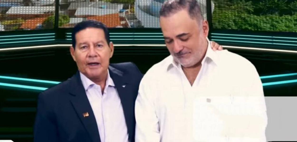 Hamilton Mourão e Marco Aurélio