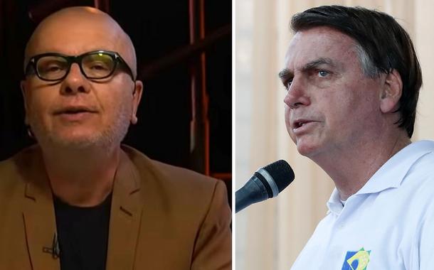 Marcelo Tas e Jair Bolsonaro