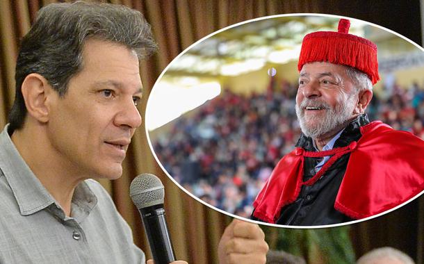 Fernando Haddad e Lula