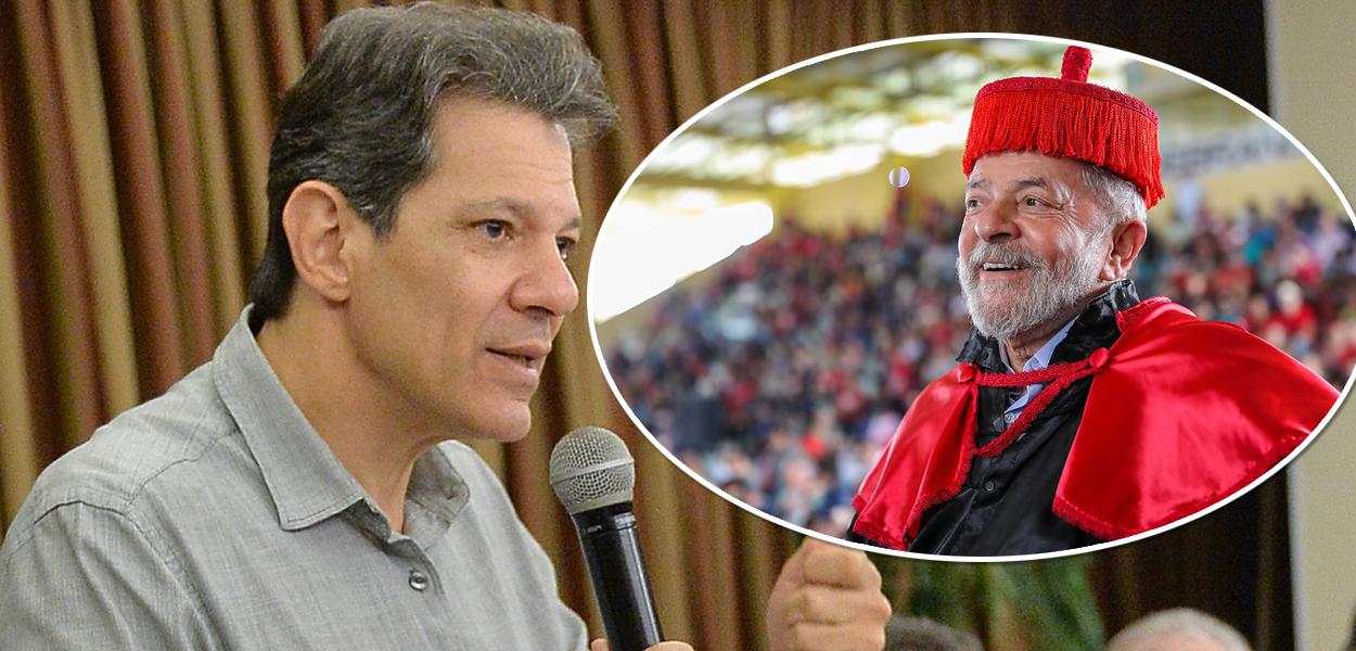 Fernando Haddad e Lula