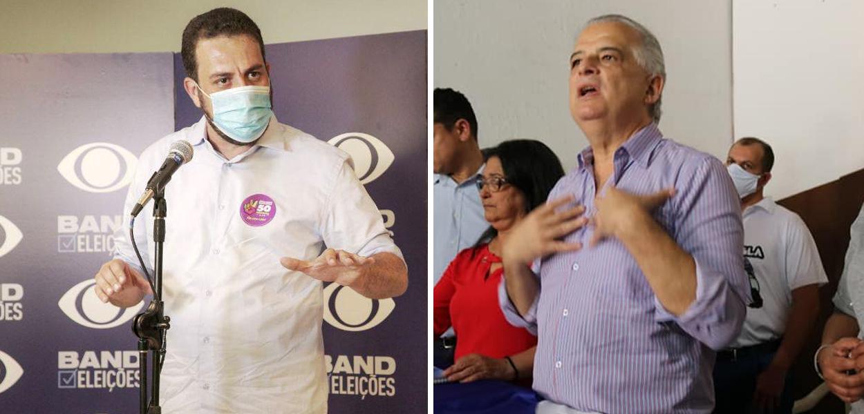 Guilherme Boulos e Márcio França