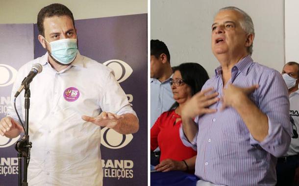 Guilherme Boulos e Márcio França