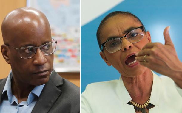 Sérgio Camargo e Marina Silva
