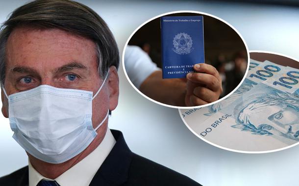 Jair Bolsonaro, carteira de trabalho e dinheiro