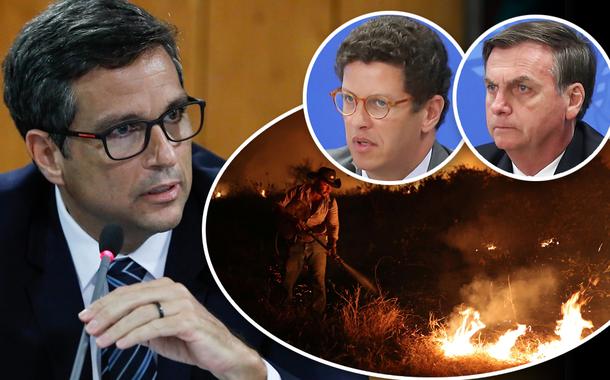 Campos Neto, Ricardo Salles, Bolsonaro e Pantanal em chamas