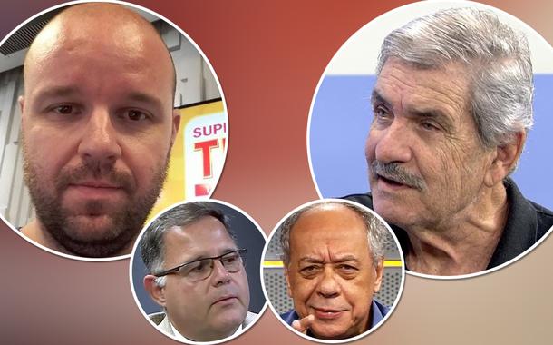 André Marques, Márcio Guedes; em menor destaque Luis Costa Pinto e José Trajano