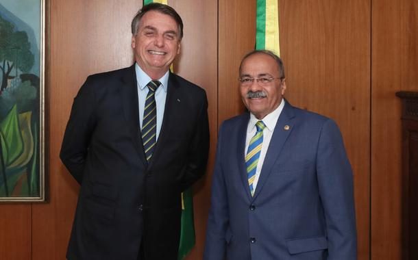 Bolsonaro e Chico Rodrigues