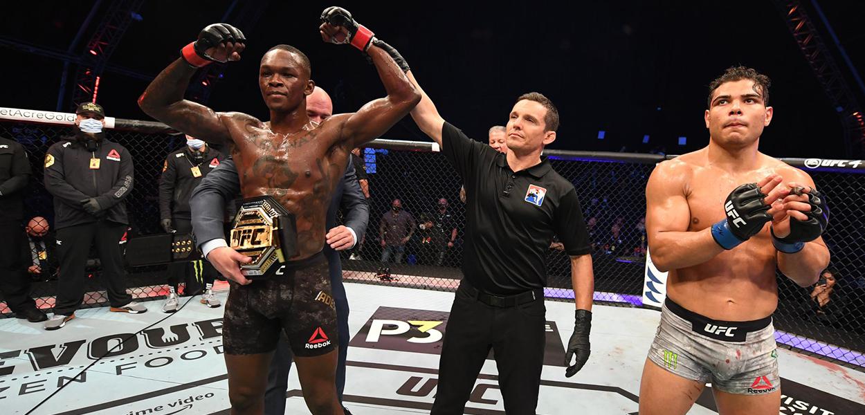 Israel Adesanya e Paulo Borrachinha