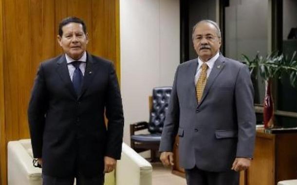 Hamilton Mourão e Chico Rodrigues