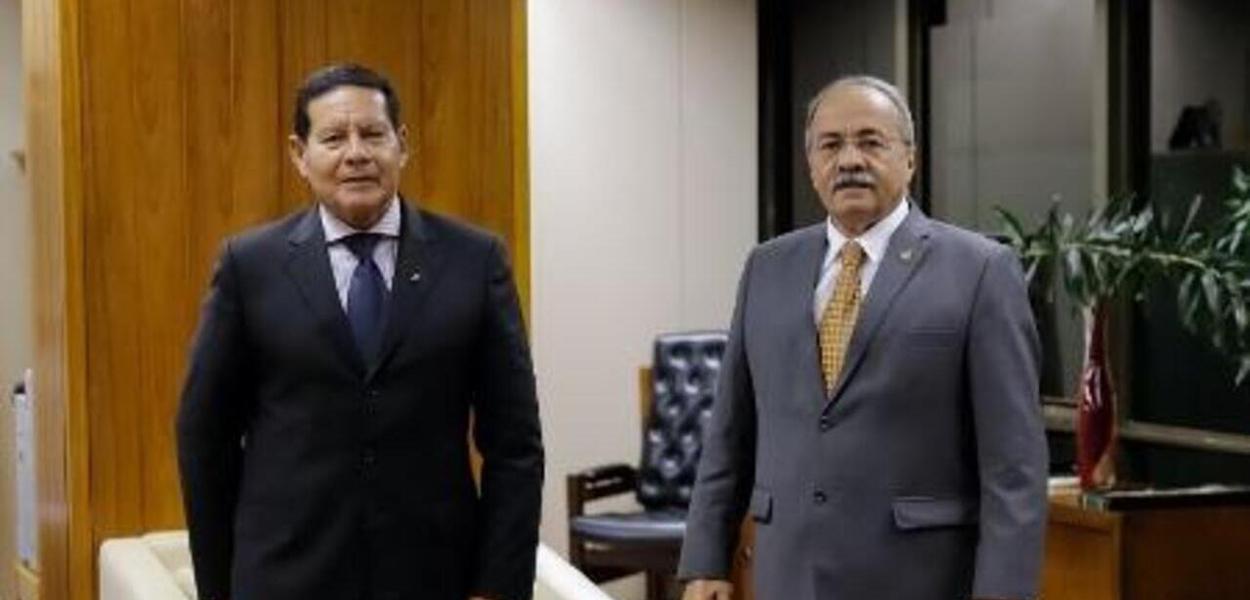 Hamilton Mourão e Chico Rodrigues