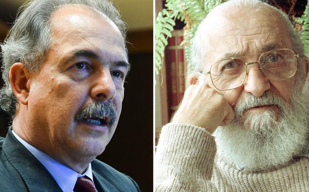 Aloizio Mercadante e Paulo Freire
