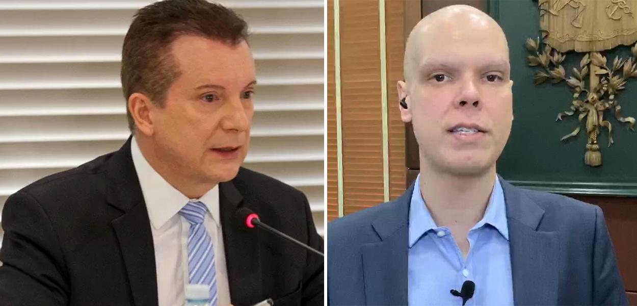 Celso Russomanno e Bruno Covas