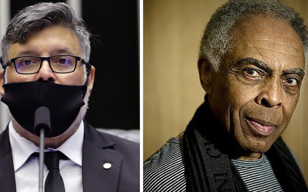 Alexandre Frota e Gilberto Gil