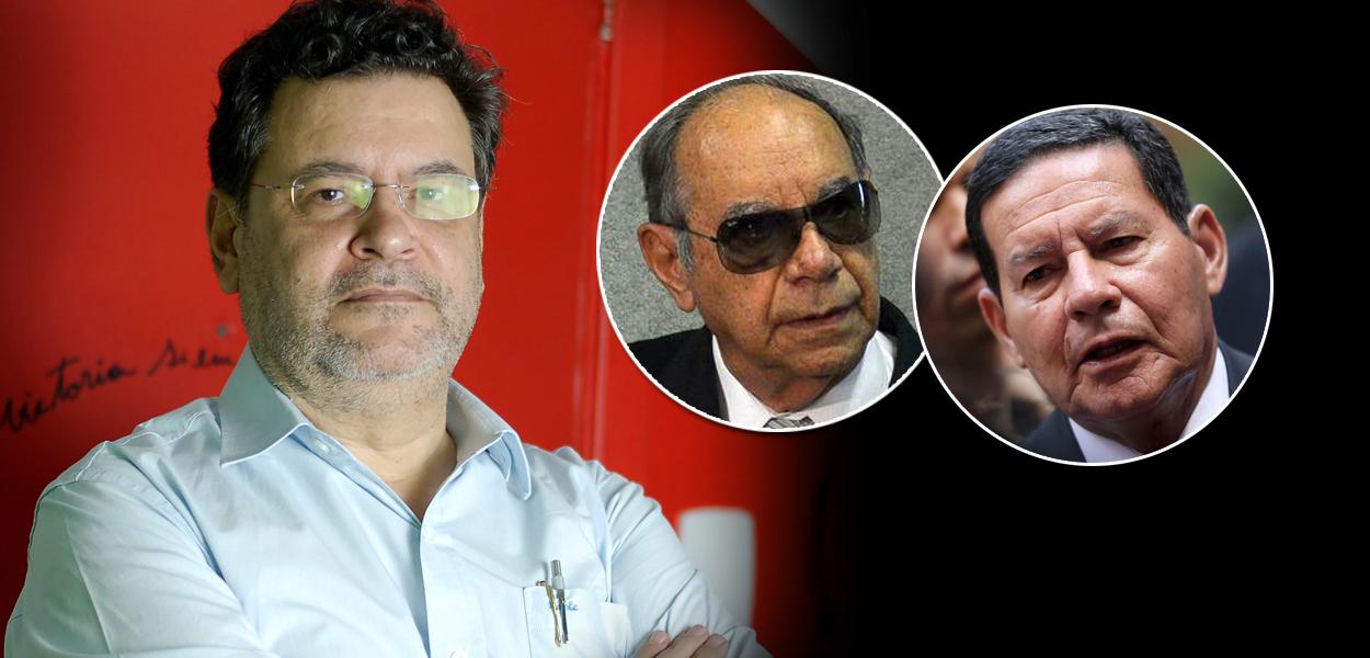 Rui Costa Pimenta, Carlos Alberto Brilhante Ustra e Hamilton Mourão