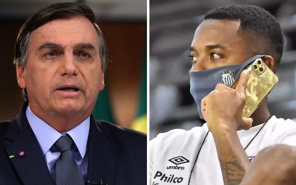 Jair Bolsonaro e Robinho