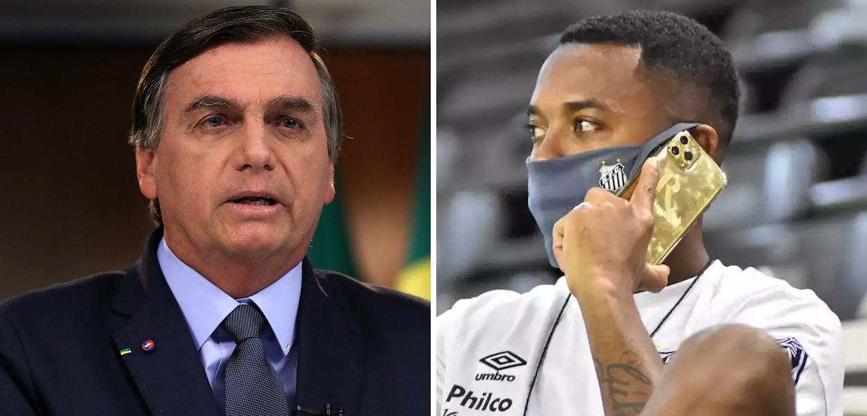 Jair Bolsonaro e Robinho