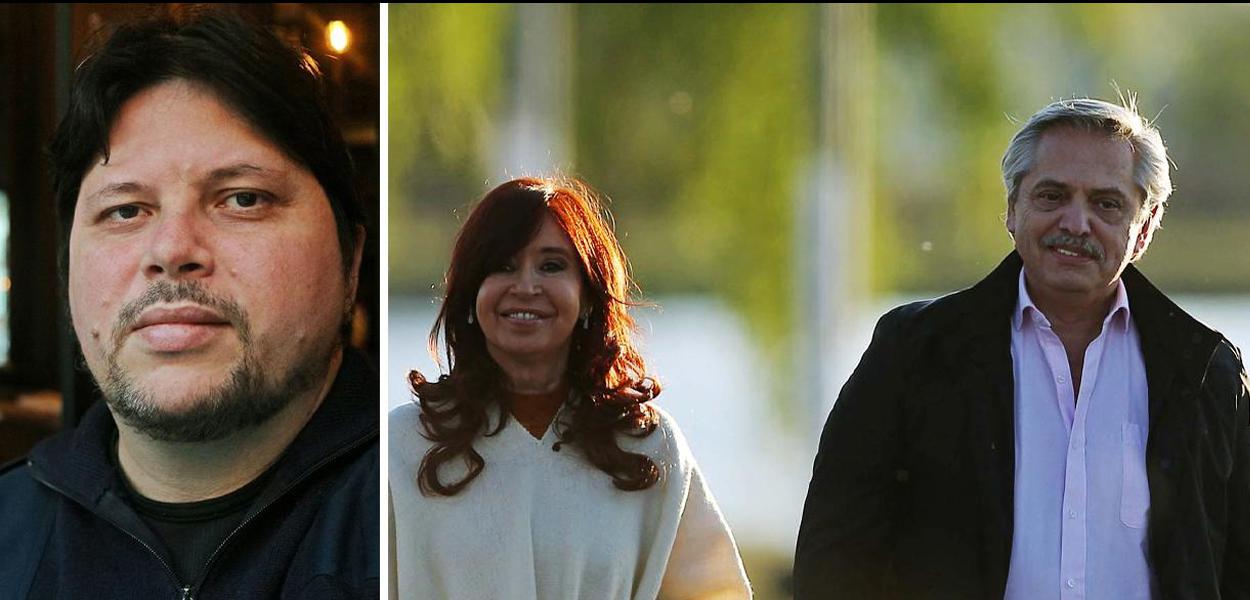 Rogério Tomaz - Cristina Kirchner - Alberto Fernández