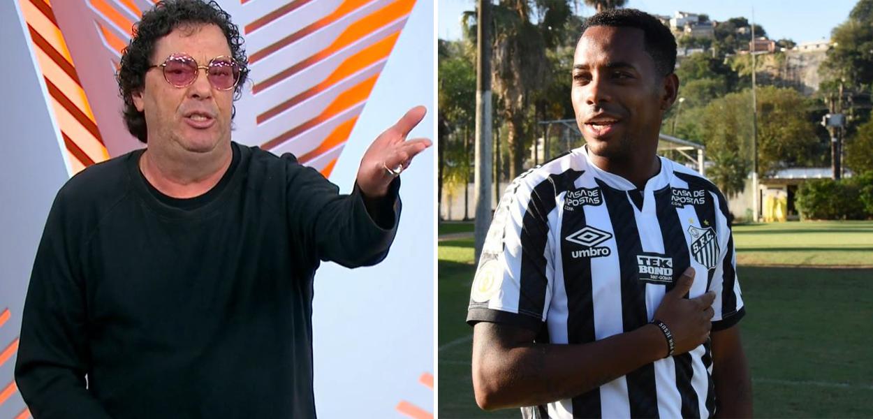 Walter Casagrande e Robinho