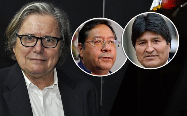 Paulo Moreira Leite, Luis Arce e Evo Morales