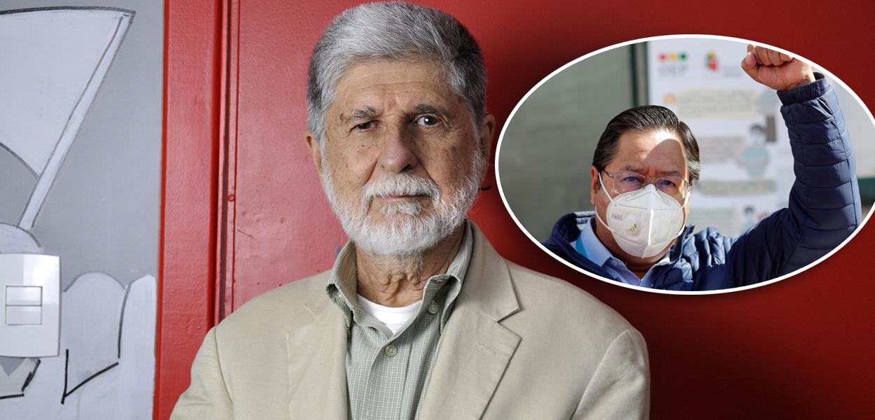 Celso Amorim e Luis Arce
