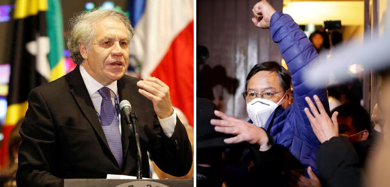 Luis Almagro e Luis Arce