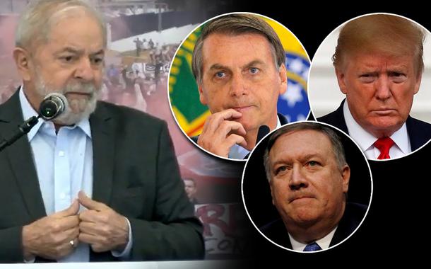 Lula, Jair Bolsonaro, Mike Pompeo e Donald Trump