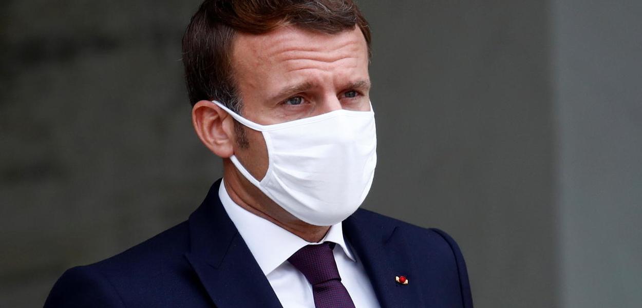 O presidente francês Emmanuel Macron