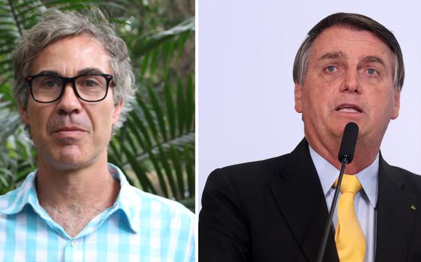 Bruno Paes Manso e Jair Bolsonaro